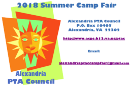 2018 PTAC Summer Camp Fair Directory