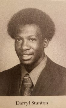 Darryl "Blue" Stanton high school portrait