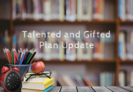 Talented and Gifted Plan Update