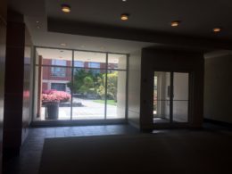 West End school lobby view