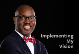Dr. Gregory C. Hutchings, Jr. Implementing My Vision