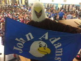 John Adams mascot - the eagle