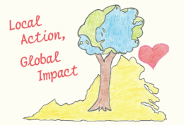 Local Action, Global Impact Earth Day Artwork
