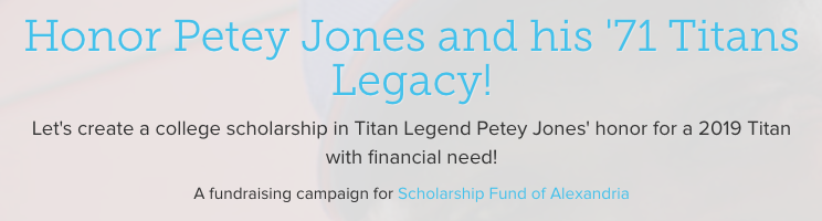 Petey Jones Scholarship Fund