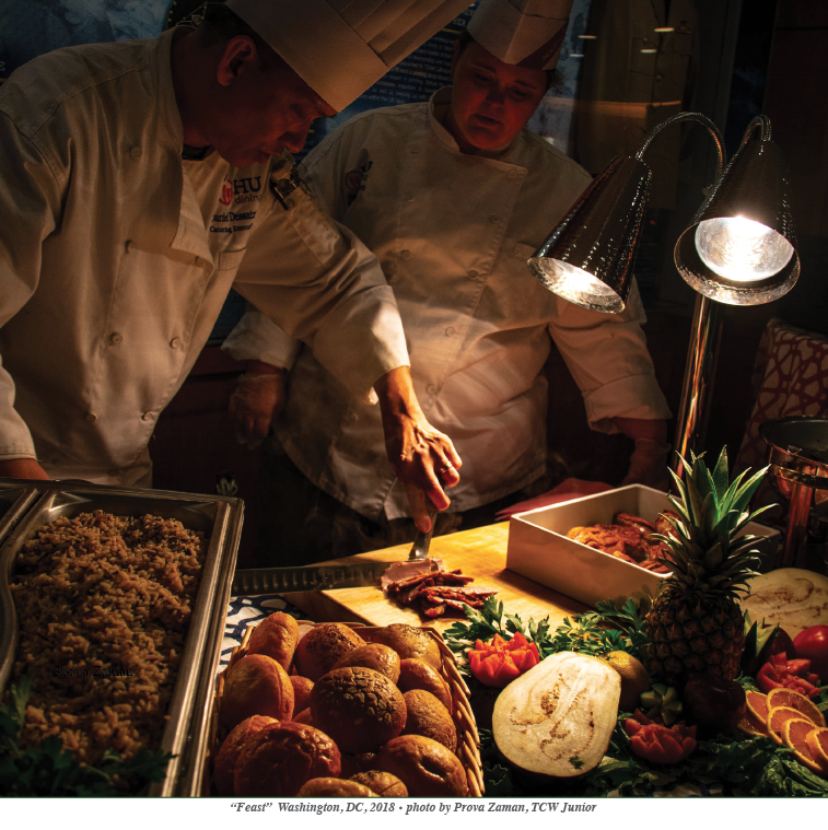 chefs preparing food