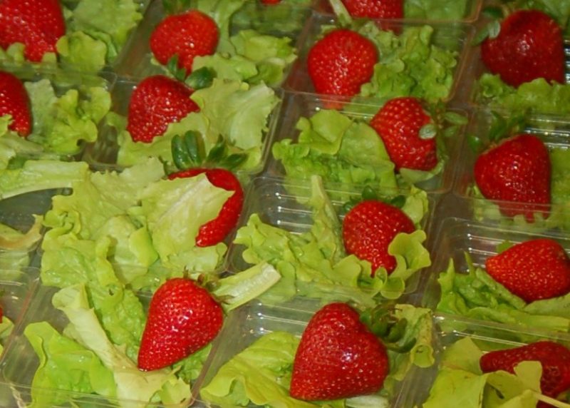 Strawberries and Greens