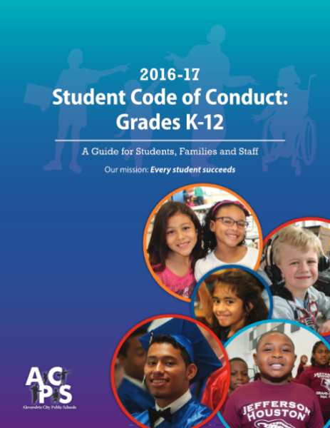 Student Code of Conduct Cover