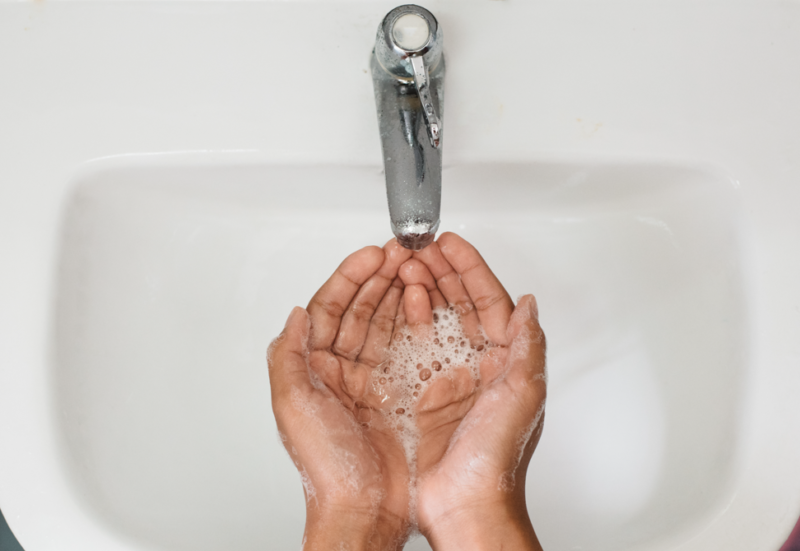 hand washing