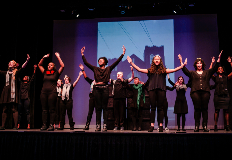 student performers at kennedy center