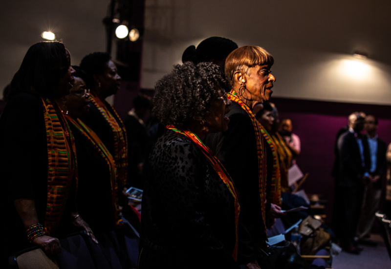 attendees at 24th Annyual Staff Celebration MLK day