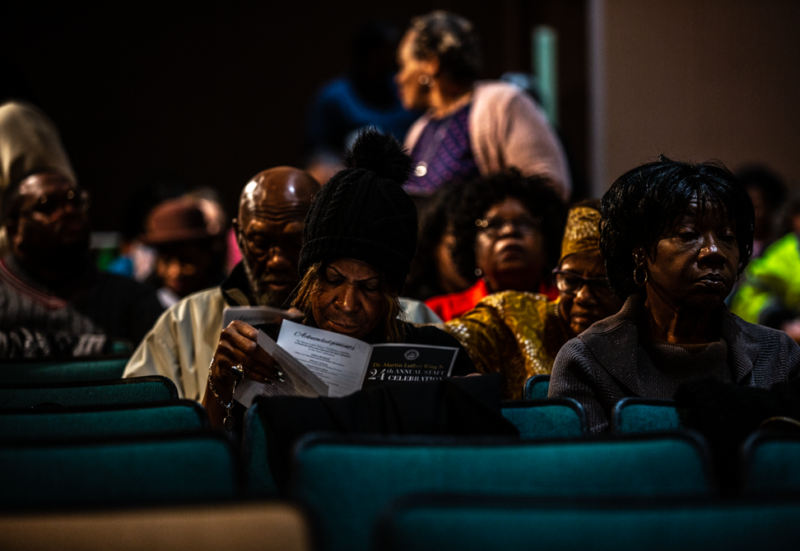 attendees at 24th Annyual Staff Celebration MLK day