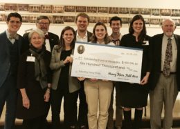 Dr. Berlin with Henry Knox recipients