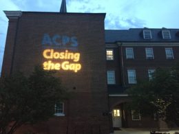 Closing the Gap reflected onto City Hall
