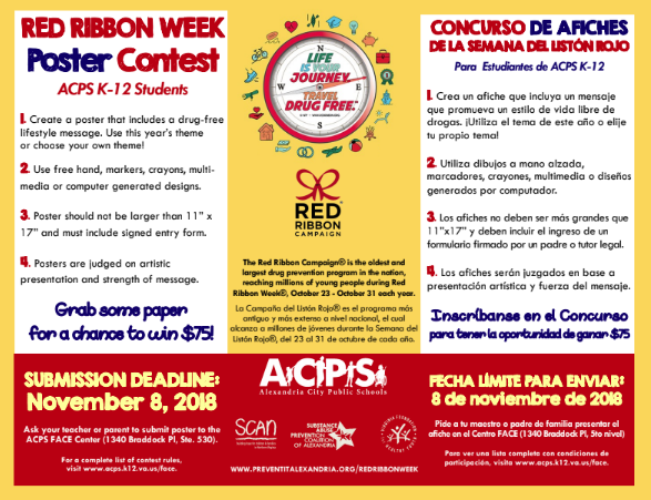 Red Ribbon Week Poster