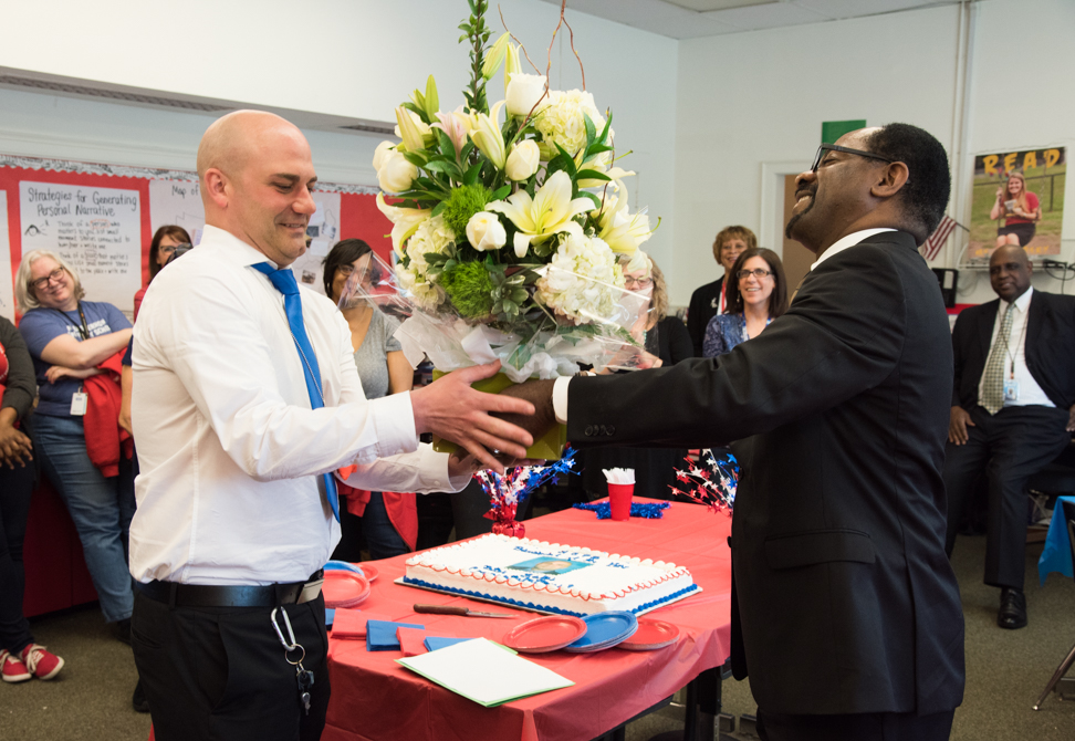 Peter Balas and Superintendent Crawley