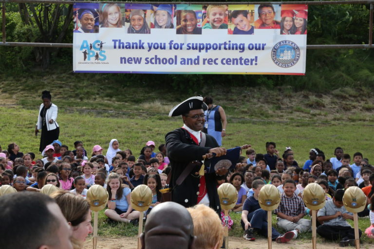 ACPS Express Community Gathers to Break Ground for New Patrick Henry School and Rec Center