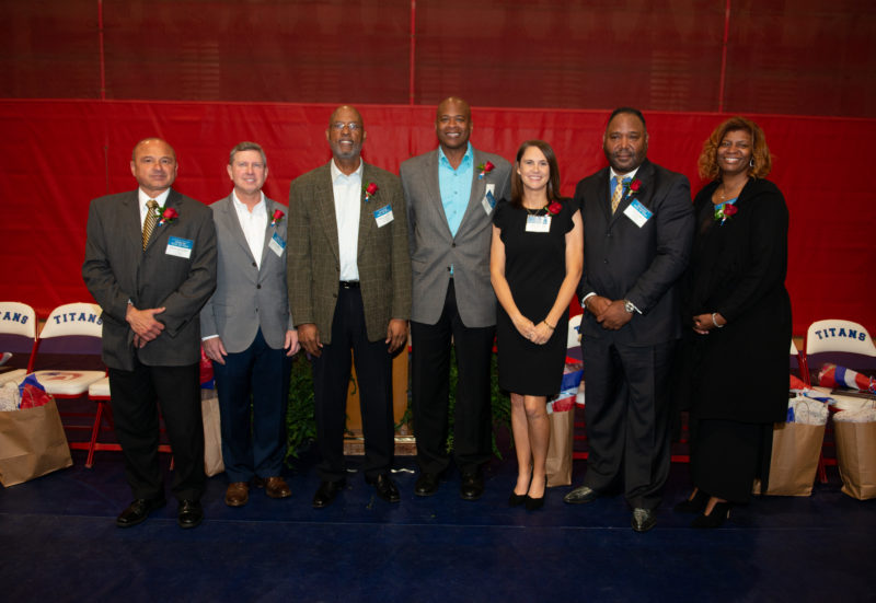 Honorees at the 2018 Hall of Fame