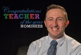 Stephen Neeley, Teacher of the Year Nominee