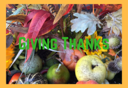 Giving Thanks