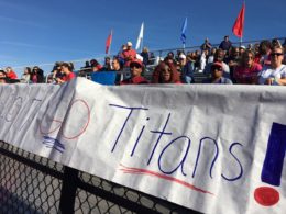 Go Titans banner