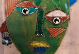 art work "Green Goddess" by 4th grader Nini Carranza Varela