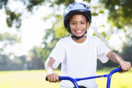 boy on bike