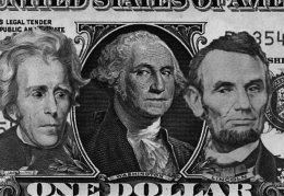 Presidents Jackson, Washington and Lincoln