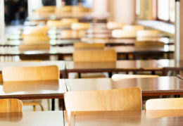 empty classroom