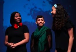 student performers at kennedy center