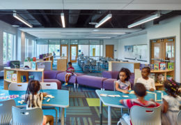 library at Ferdinand T. Day Elementary