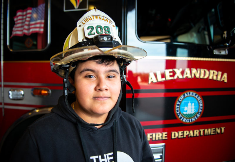 Ronal Velasquez at Alexandria Fire Department, Station 209