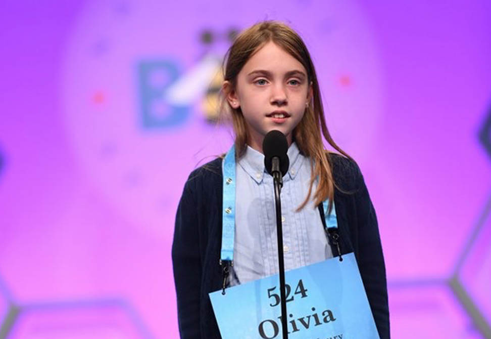 olivia coleman at the national spelling bee