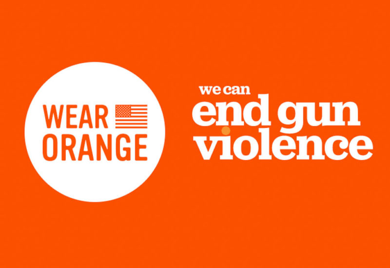 support end gun violence, wear orange