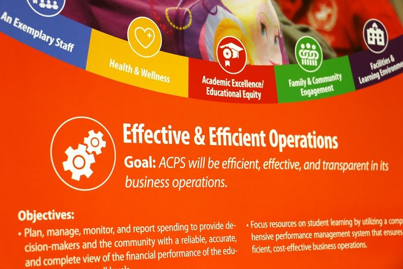 Snap shot of a post for Effective and Efficient Operations ACPS 2020 Goal