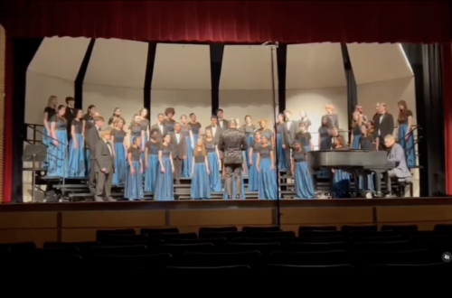 The ACHS Choir performs "O Love" by Elaine Hagenberg at Edison High School for their district assessment.